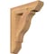 Ekena Millwork Funston Slat Smooth Bracket, Western Red Cedar, 3 1/2"W x 16"D x 20"H BKT04X16X20FST06SWR - alternate 1